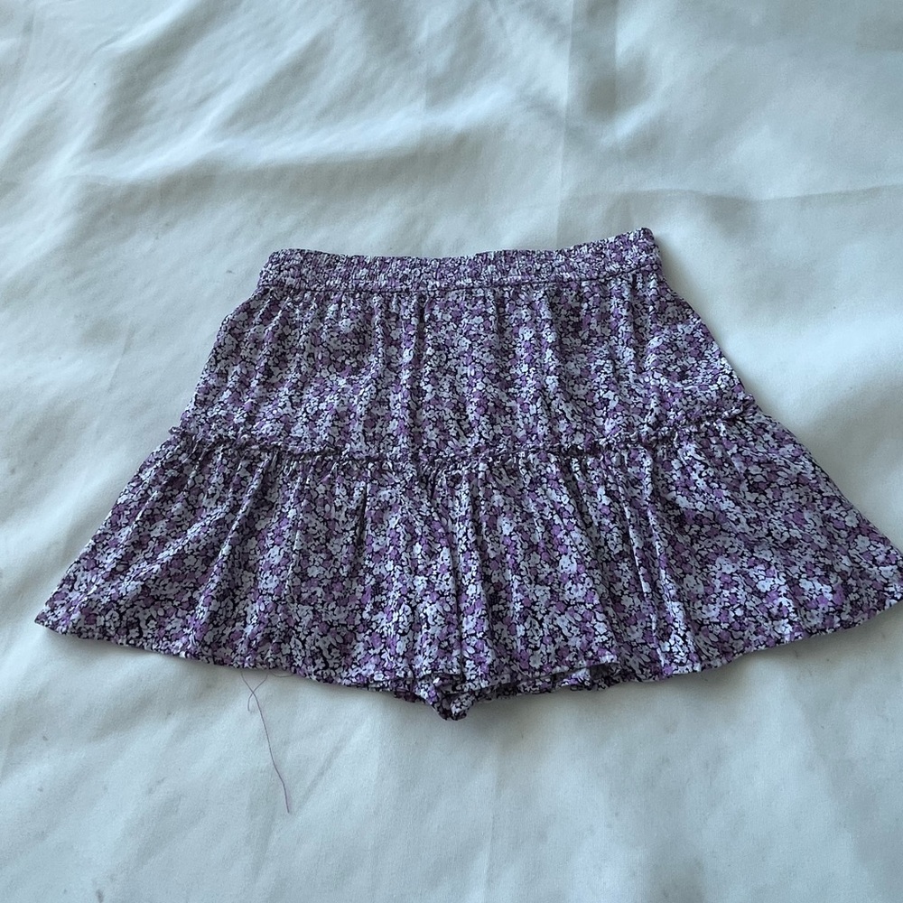 Zara purple skort